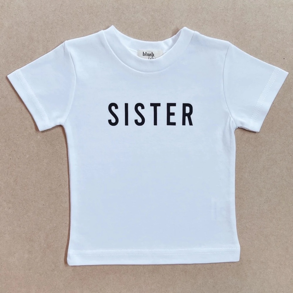 SISTER | Blush Lotus Organic Baby Toddler Tee